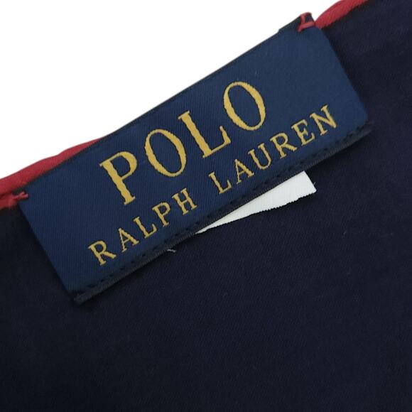 Ralph Lauren POLO Player bandana signature pony rider logo square cotton scarf - Picture 3 of 4